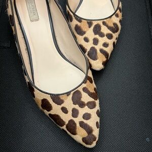 Cole haan low heel leopard print
